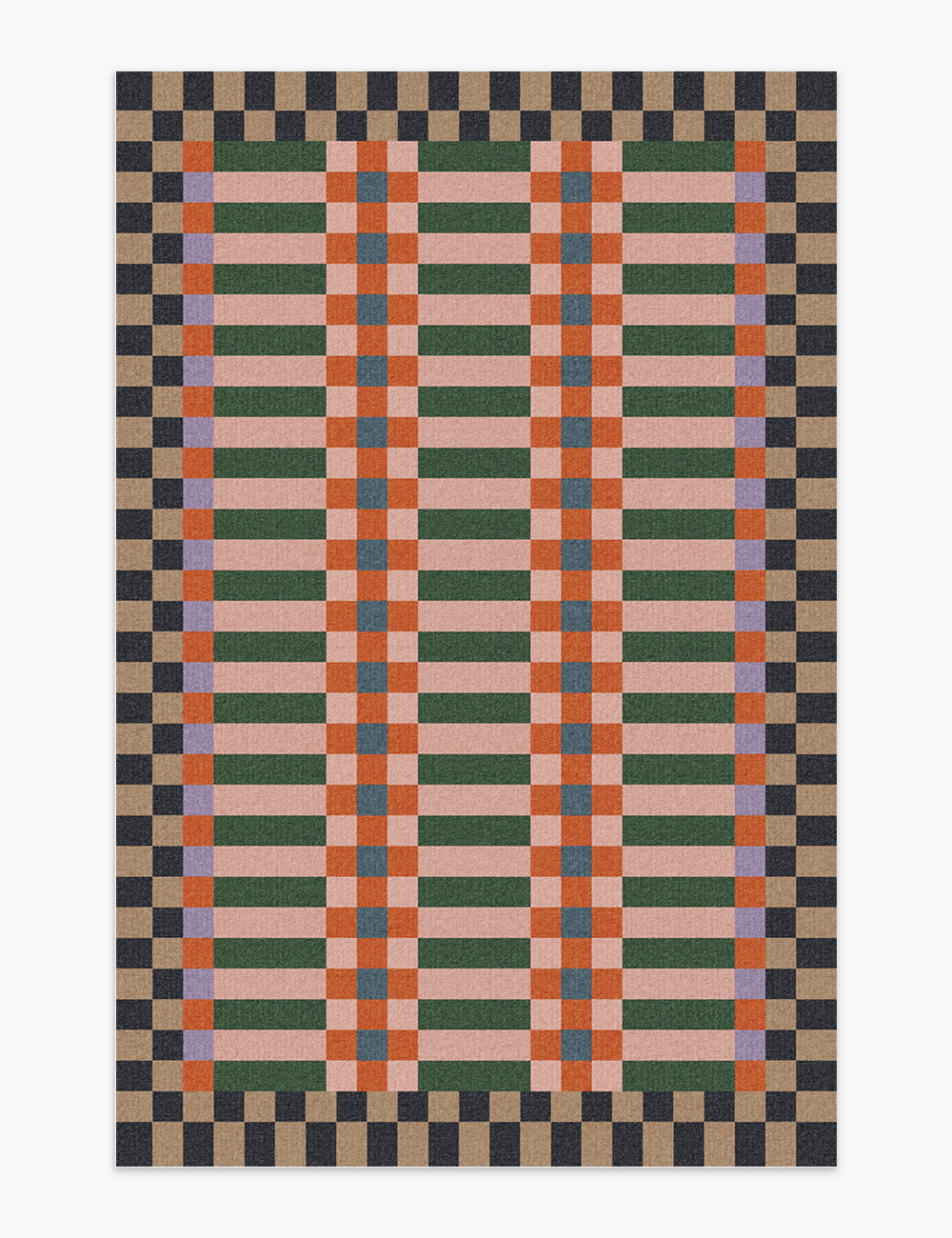 Curtain Call Multicolour Washable Rug