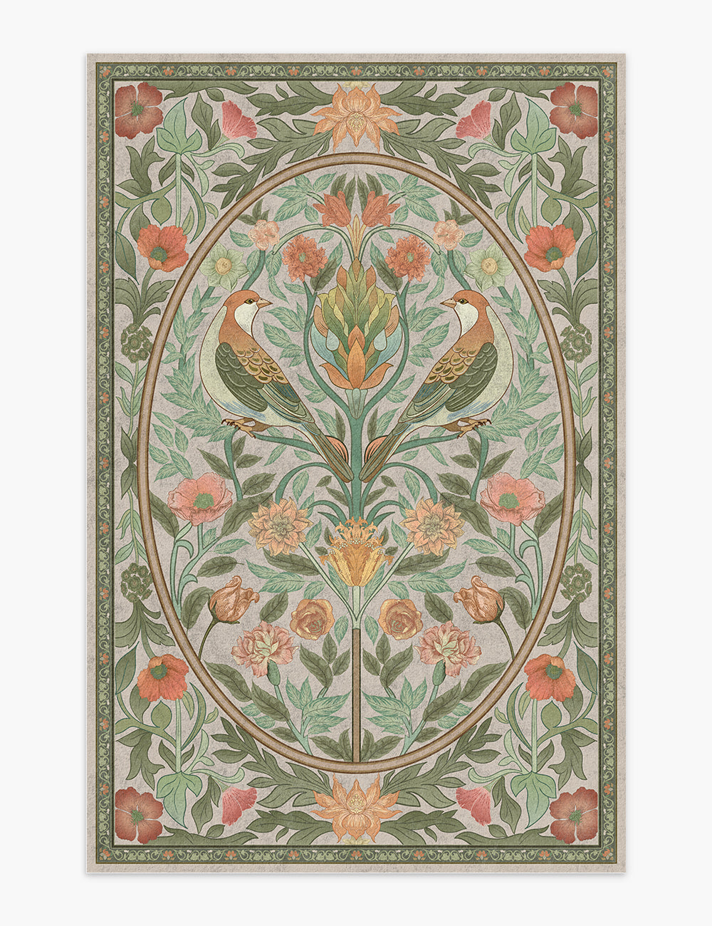 Orchard Keepsake Blush Pink Washable Rug