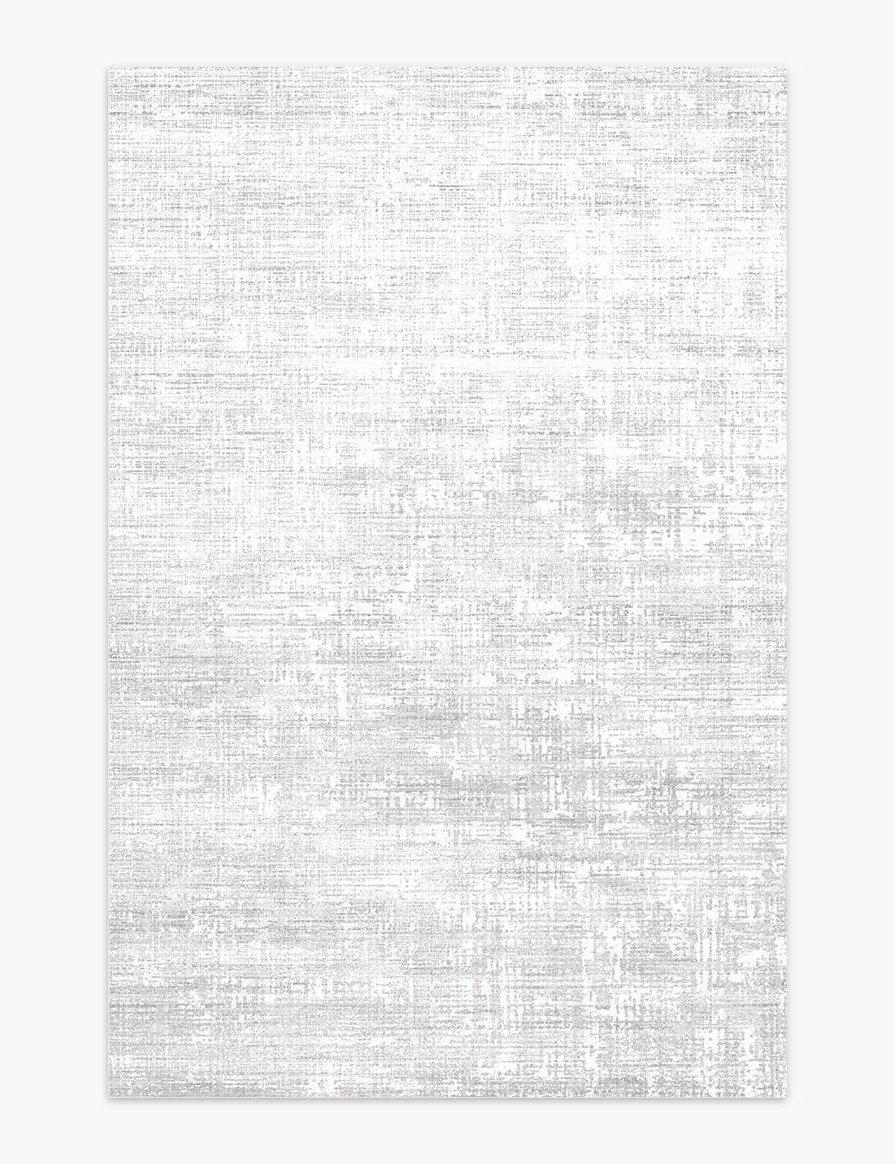 Veiled Canvas Ash Grey Washable Rug