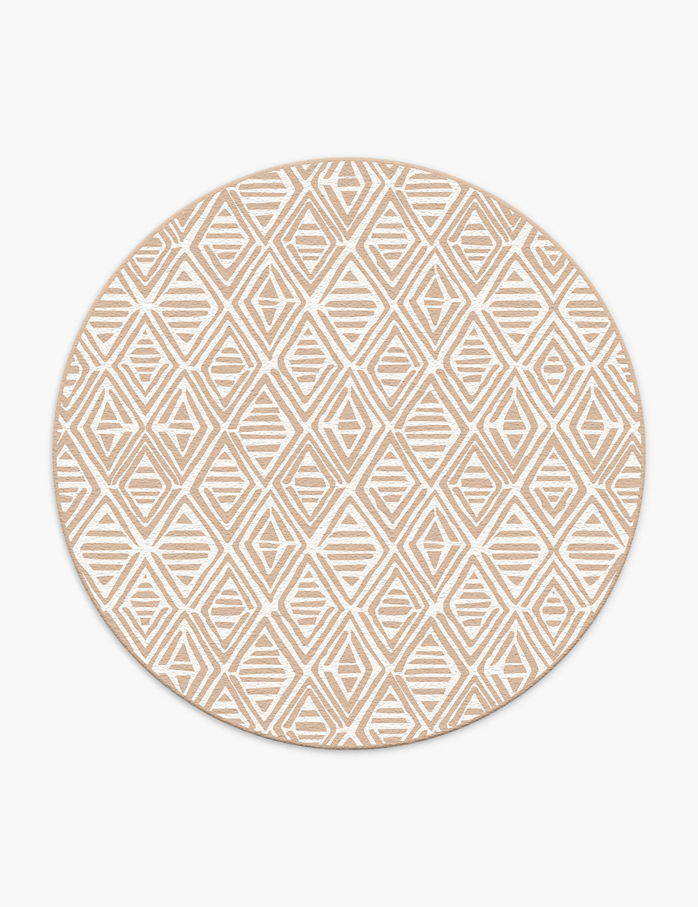 Diamond Radiance Cream Washable Rug