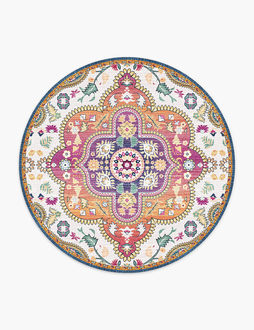 Harmonia's Garden Multicolour Washable Rug