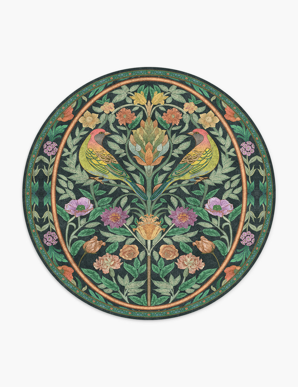 Orchard Keepsake Verdant Jewel Washable Rug