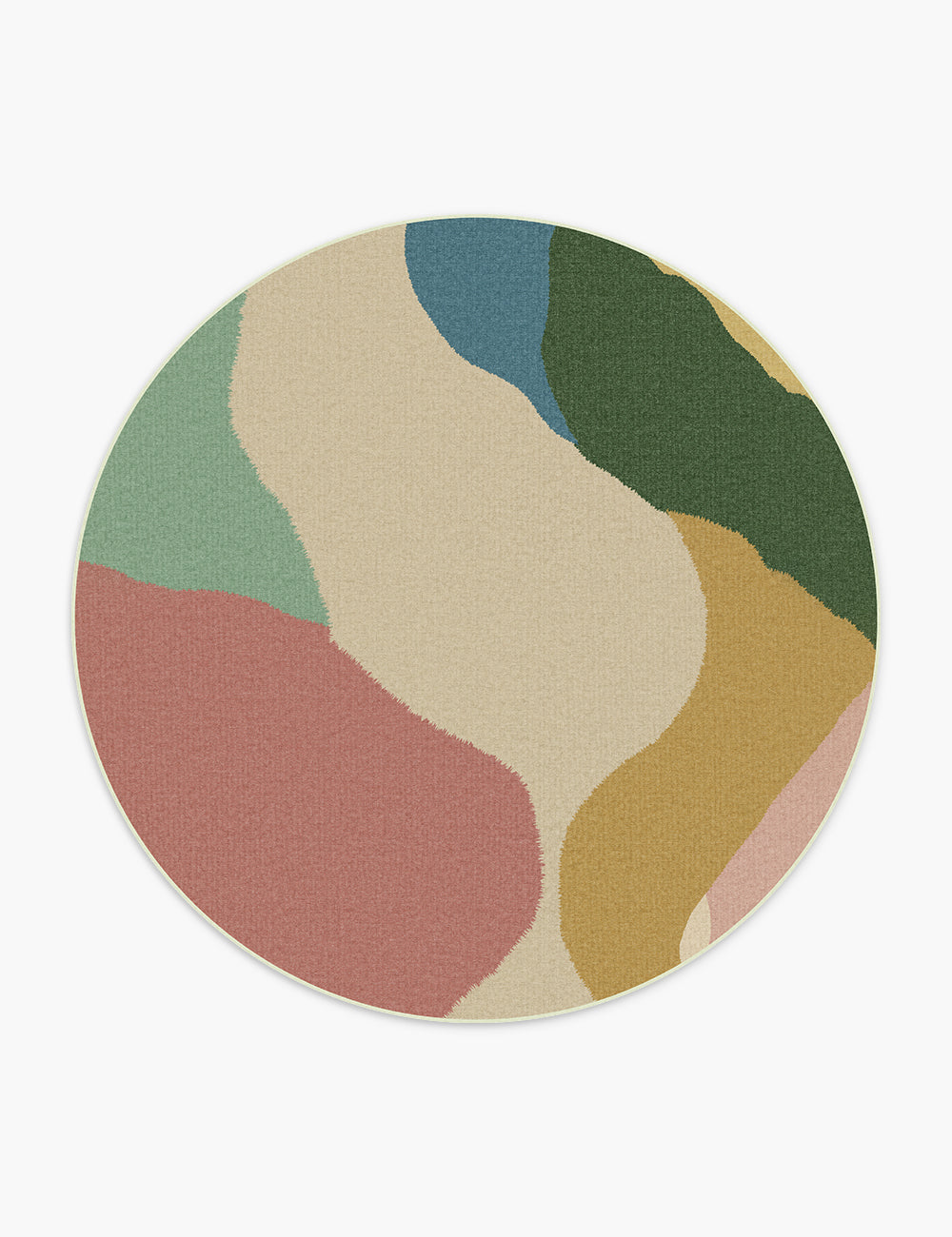 Ragged Ripple Meadow Bloom Washable Rug