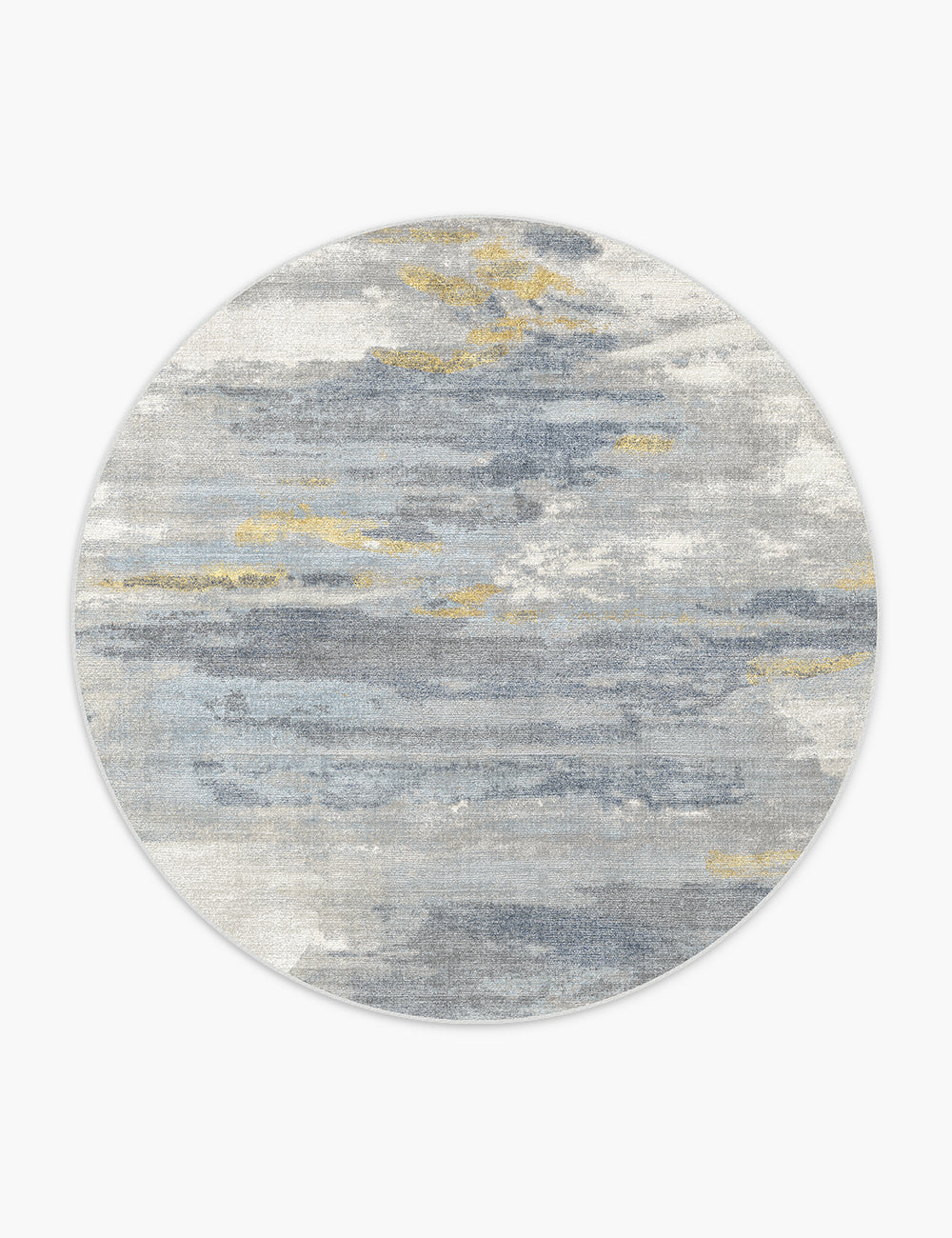 Twilight Bliss Pastel Grey Washable Rug
