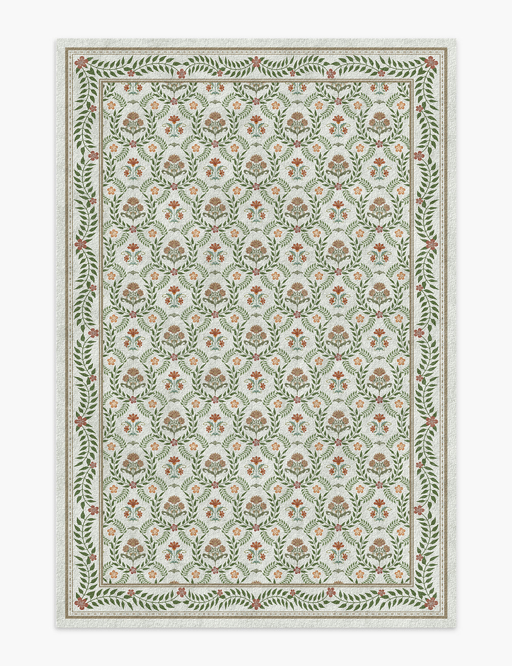 Jewel Garden Rose Quartz Washable Rug