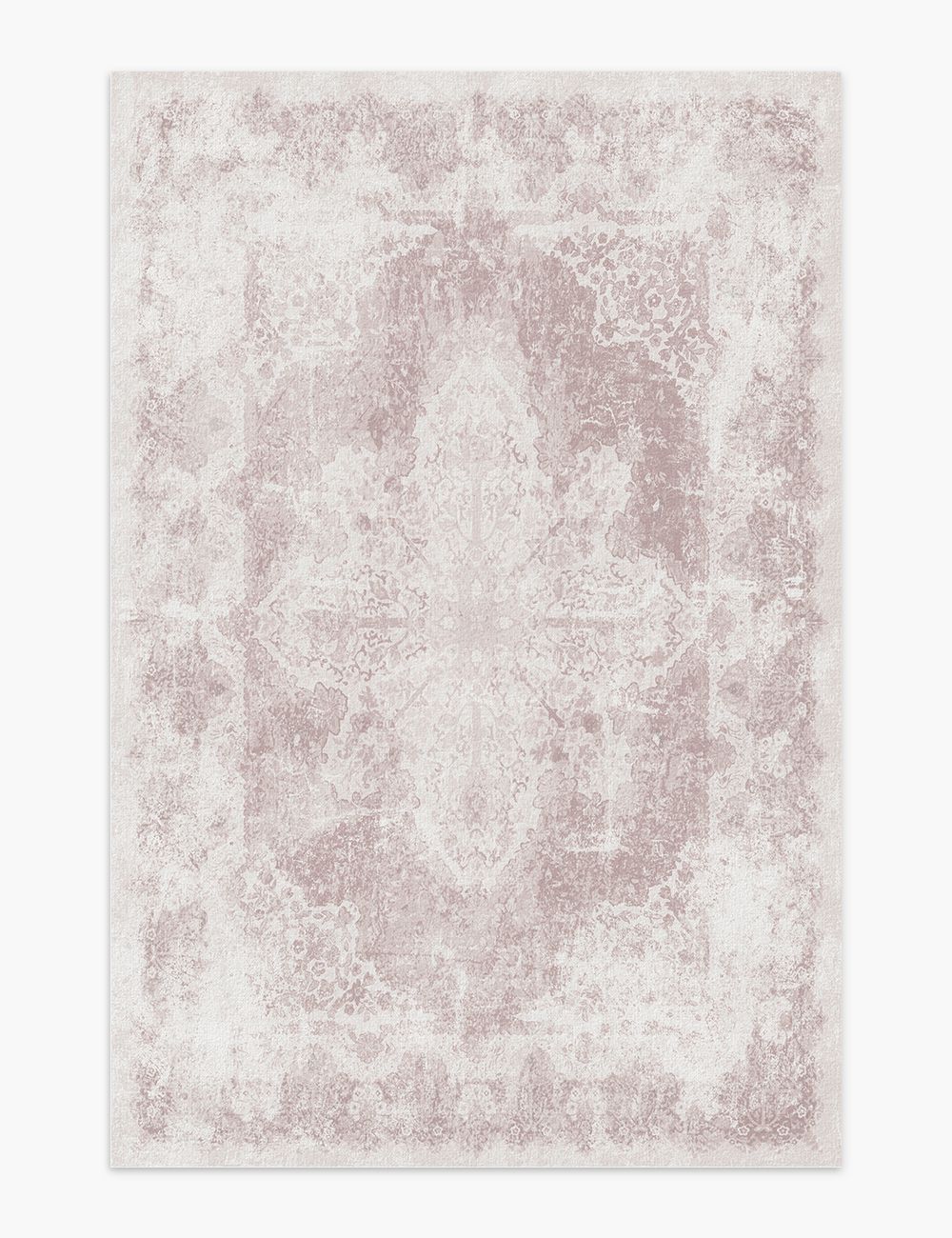 Boutique Revival Rose Blush Washable Rug