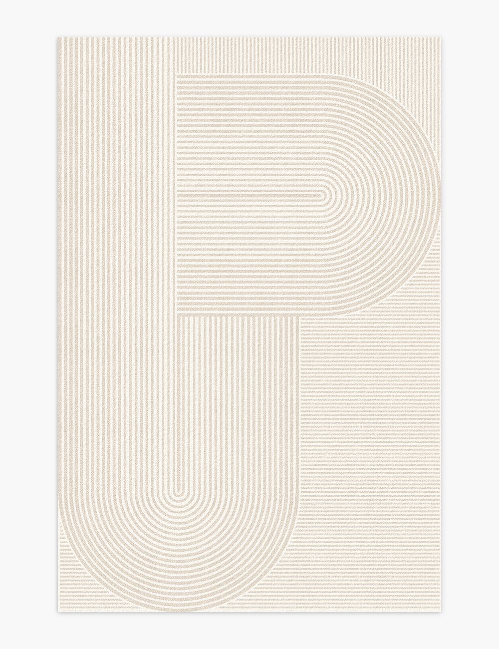 Desert Travels Winding Path Washable Rug