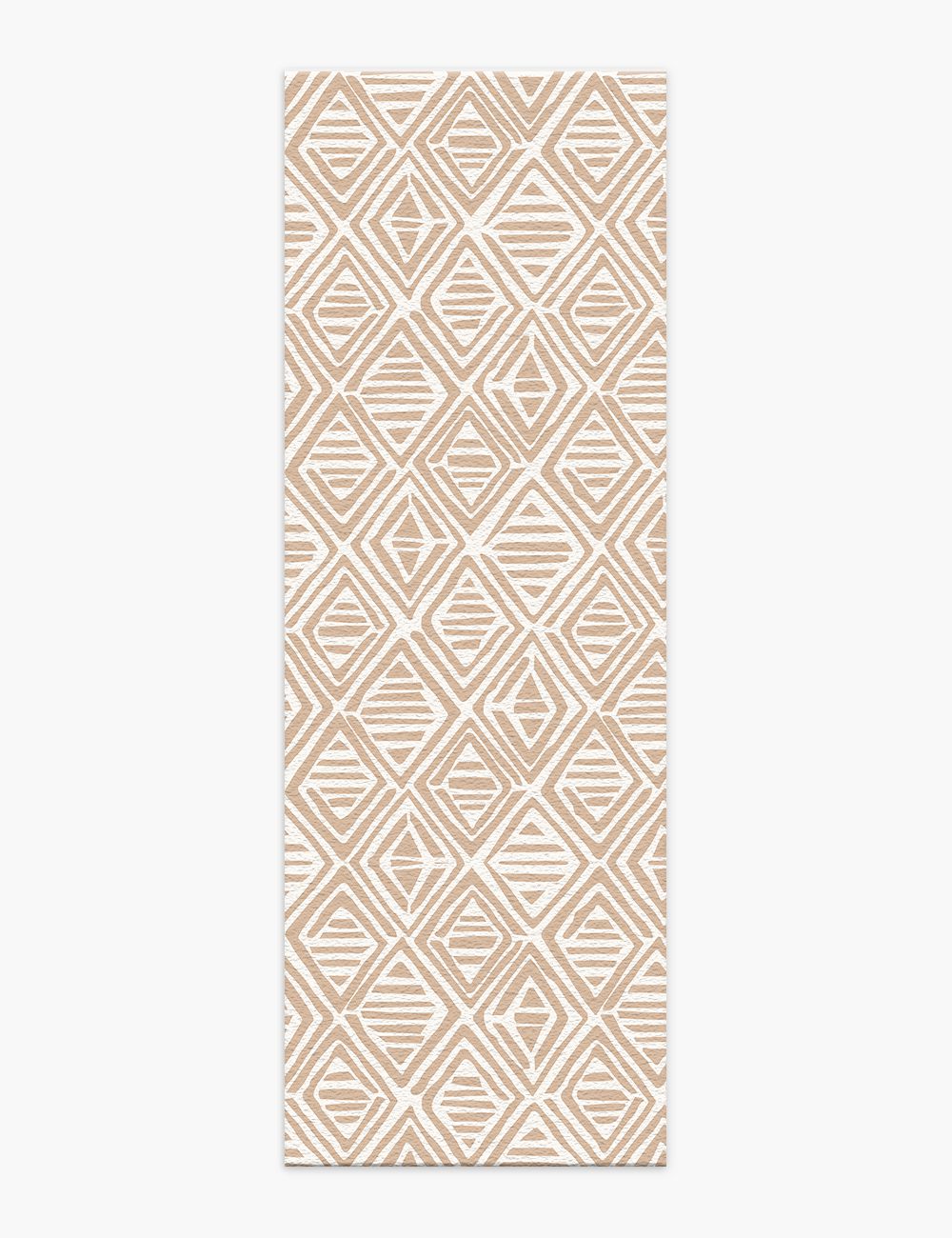 Diamond Radiance Cream Washable Rug
