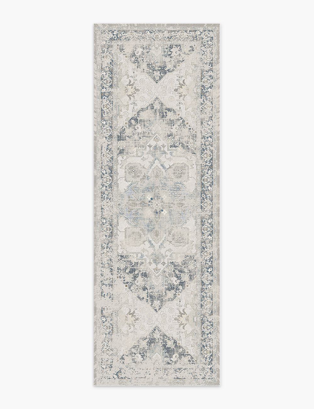 Boutique Revival Moonstone Grey Washable Rug