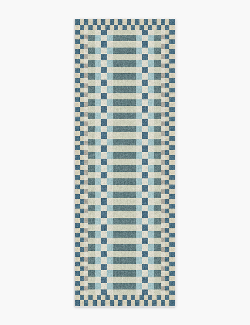 Curtain Call Dusty Teal Washable Rug