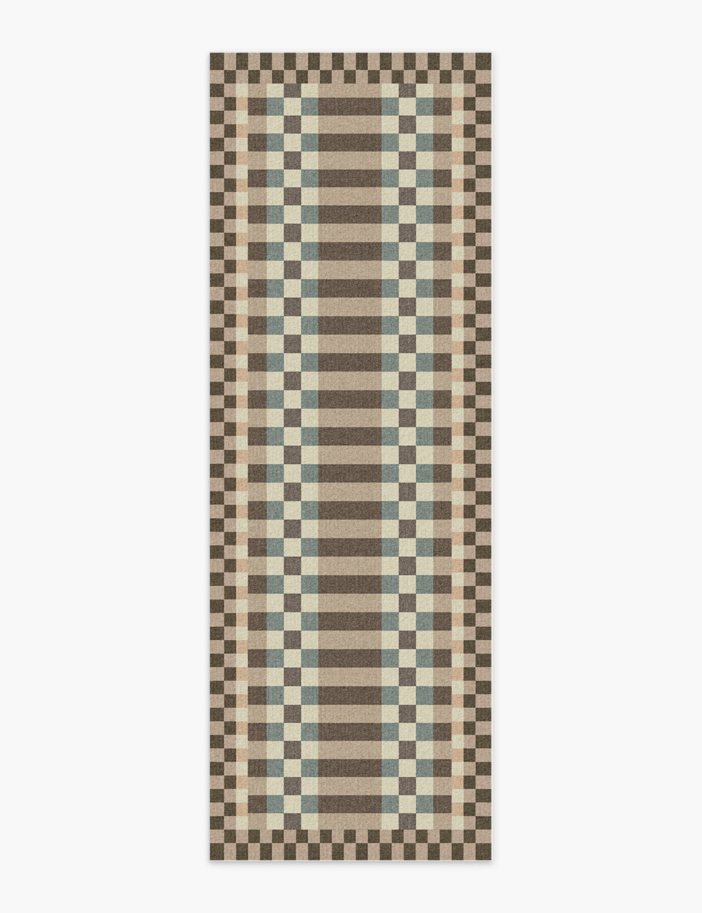 Curtain Call Matte Taupe Washable Rug