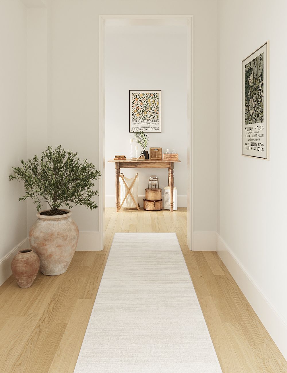 Morning Light Desert Cream Washable Rug
