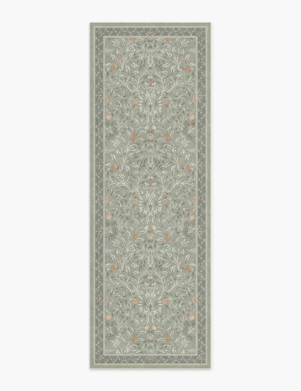 Mythic Botany Soft Sage Washable Rug