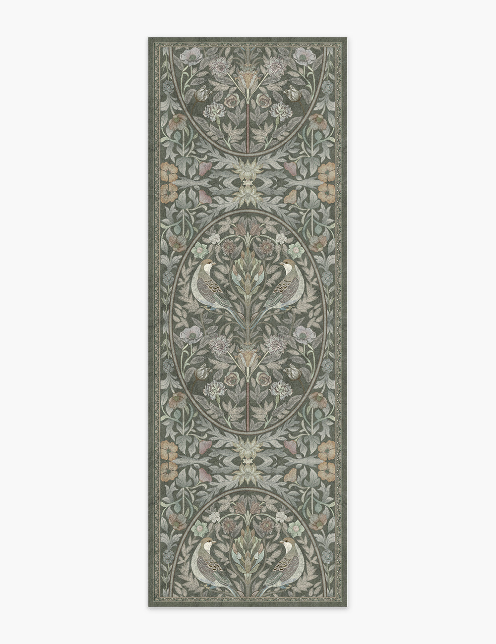 Orchard Keepsake Faded Fern Washable Rug