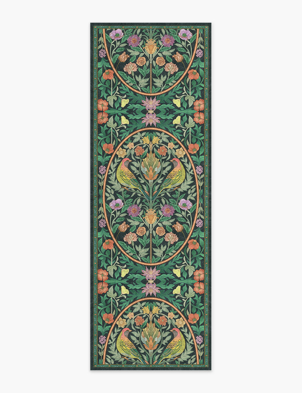 Orchard Keepsake Verdant Jewel Washable Rug