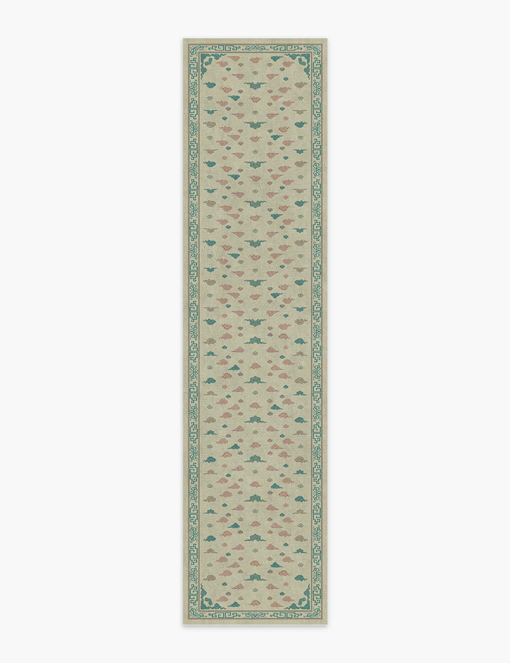 Auspicious Cloud Regal Beige Washable Rug