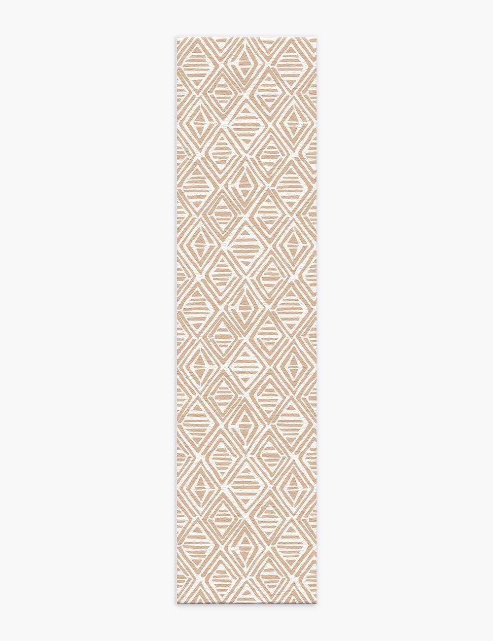 Diamond Radiance Cream Washable Rug