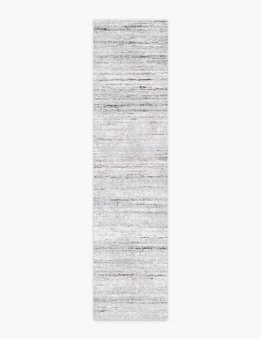 Broken Signal Mist Grey Washable Rug