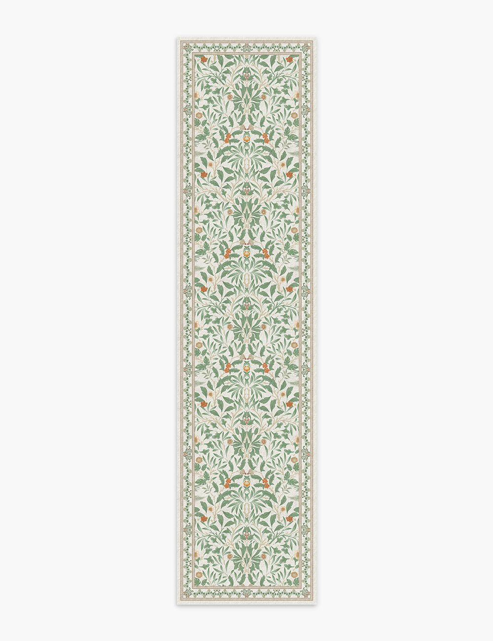 Mythic Botany Verdant Ivory Washable Rug