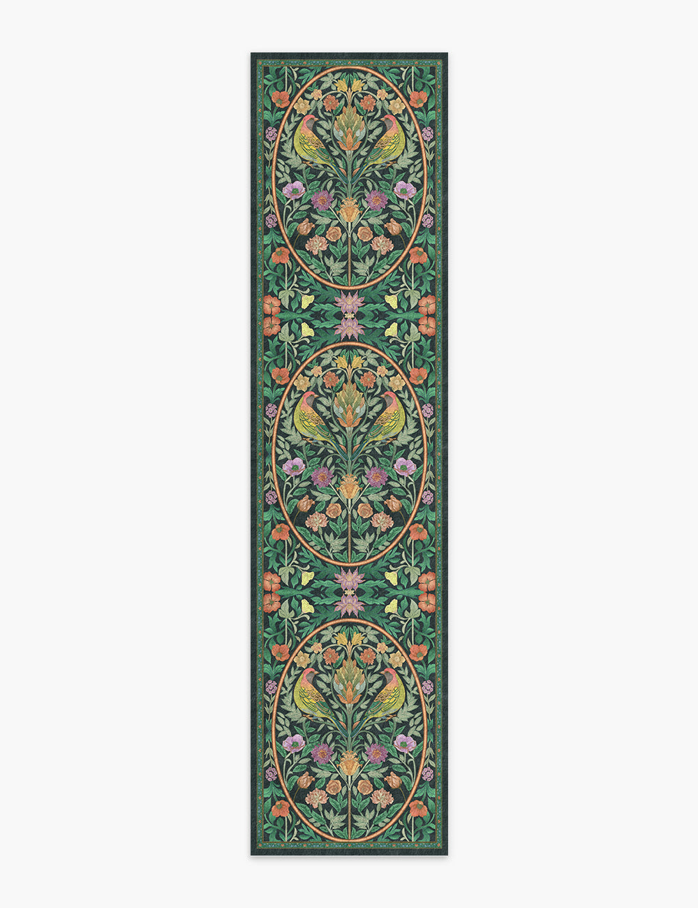 Orchard Keepsake Verdant Jewel Washable Rug