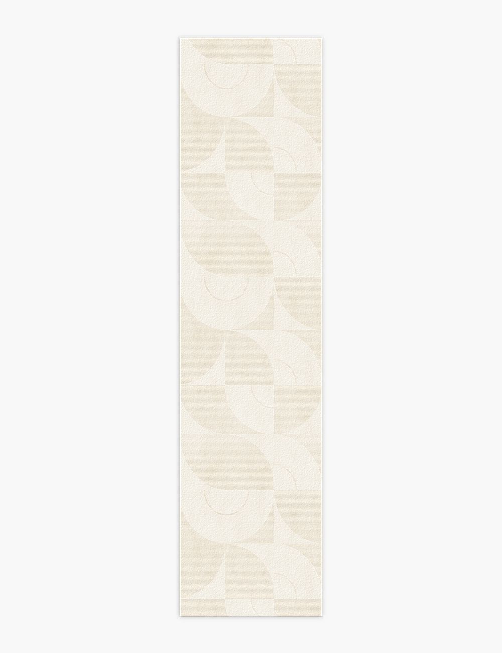 Quiet Waves Soft Beige Washable Rug