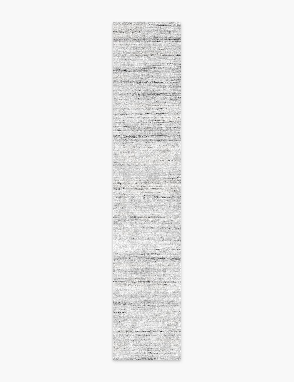 Broken Signal Mist Grey Washable Rug
