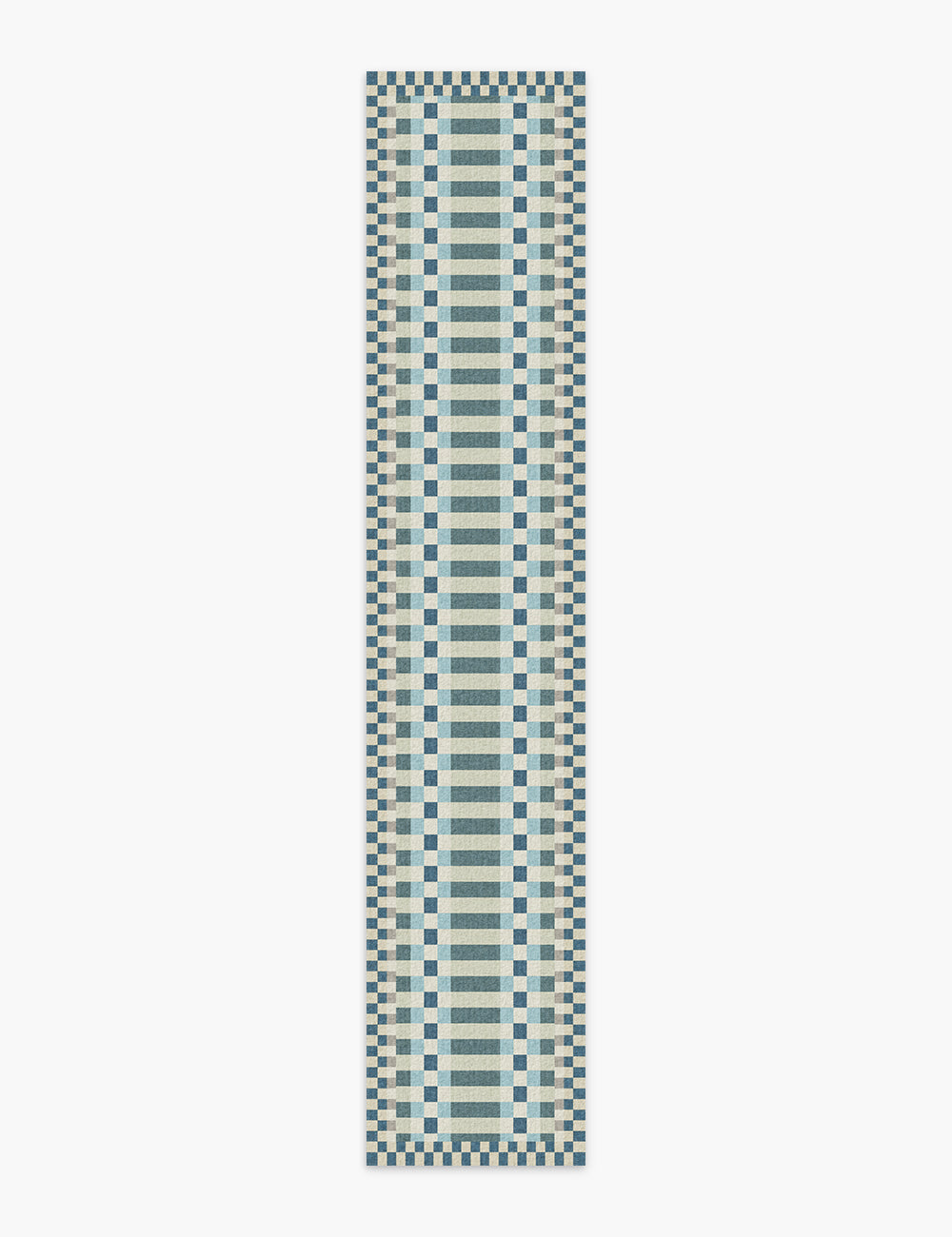 Curtain Call Dusty Teal Washable Rug