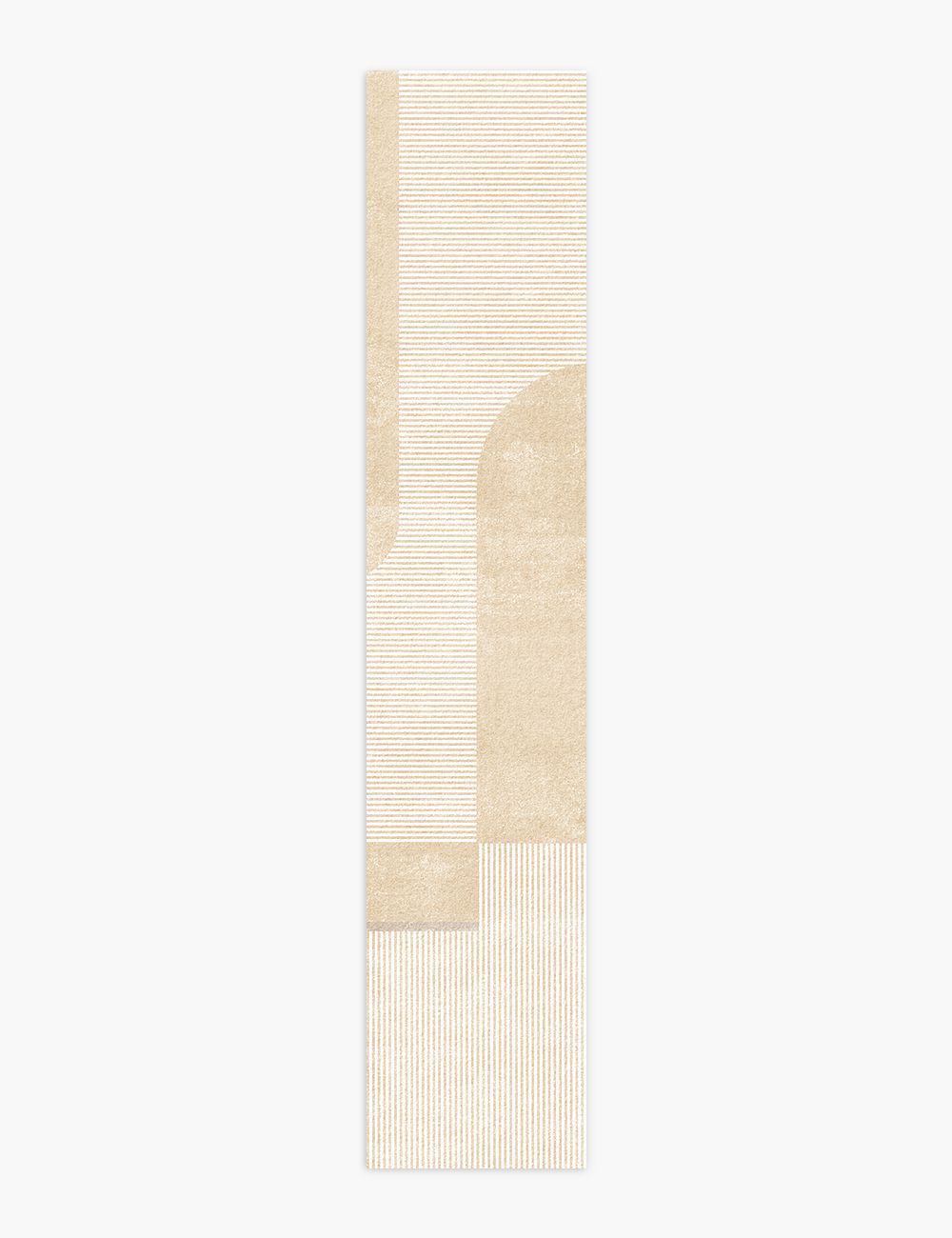 Golden Hour Warm Beige Washable Rug