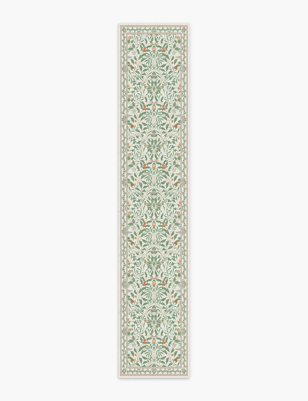 Mythic Botany Verdant Ivory Washable Rug
