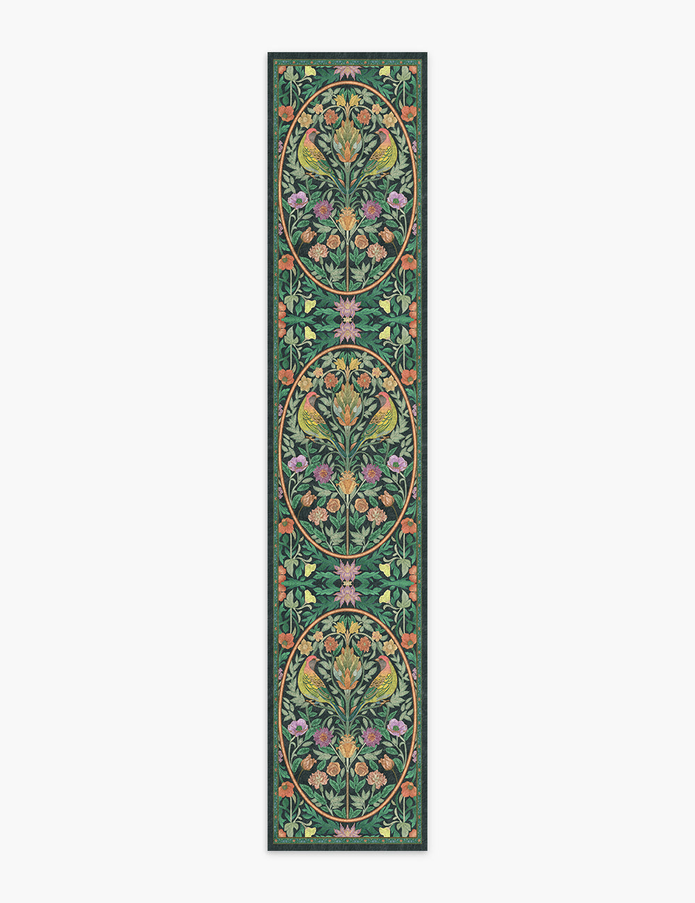 Orchard Keepsake Verdant Jewel Washable Rug