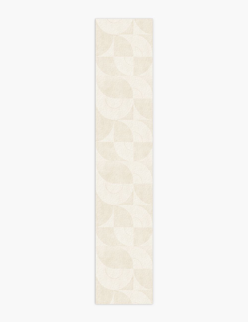 Quiet Waves Soft Beige Washable Rug