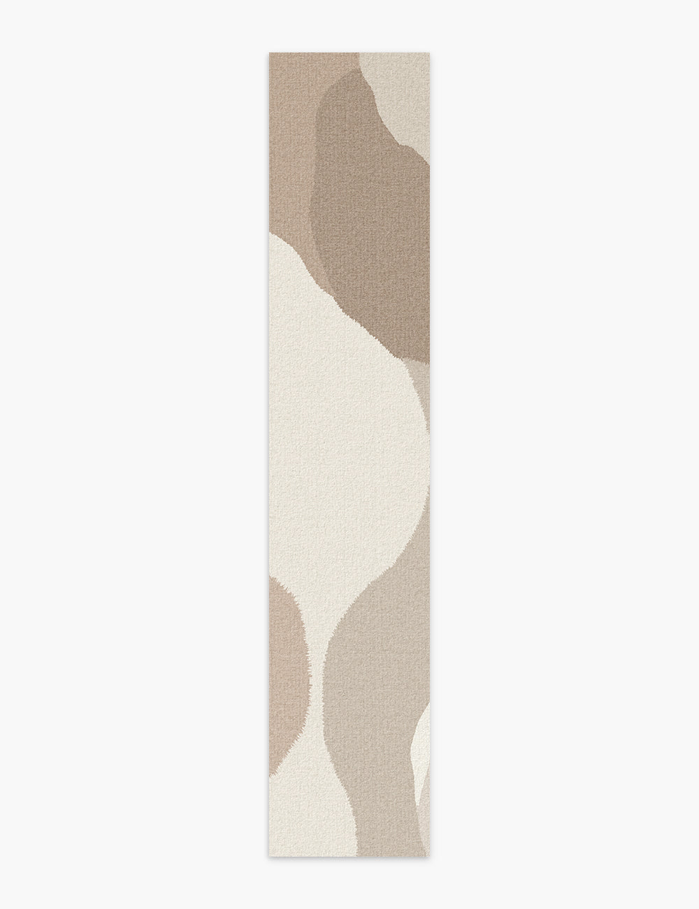 Ragged Ripple Almond Cream Washable Rug