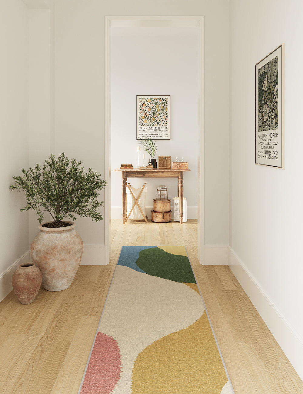 Ragged Ripple Meadow Bloom Washable Rug