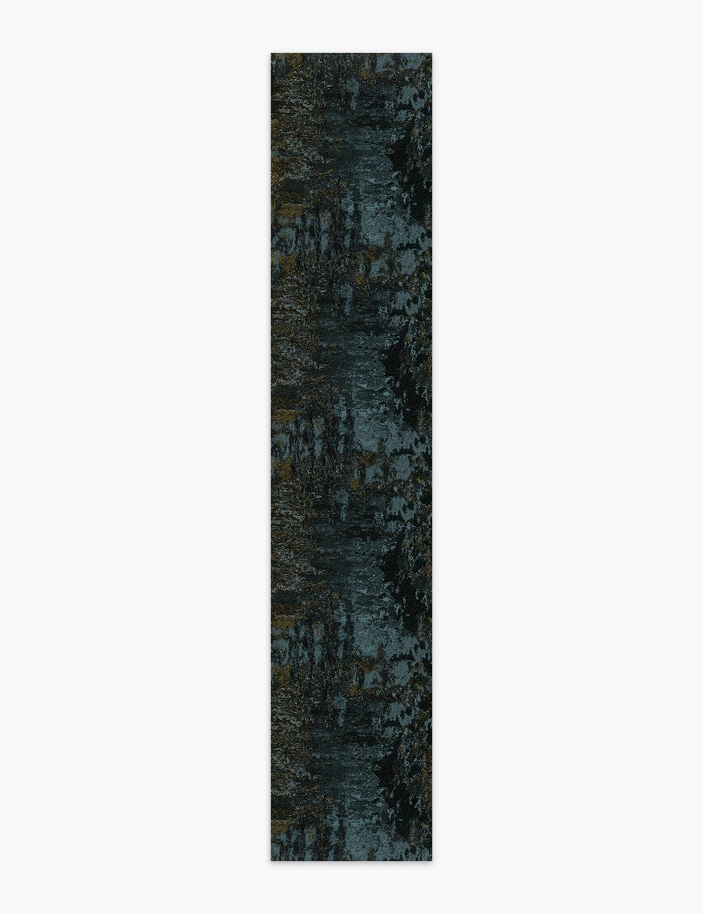 Silent Grove Dark Cyan Washable Rug